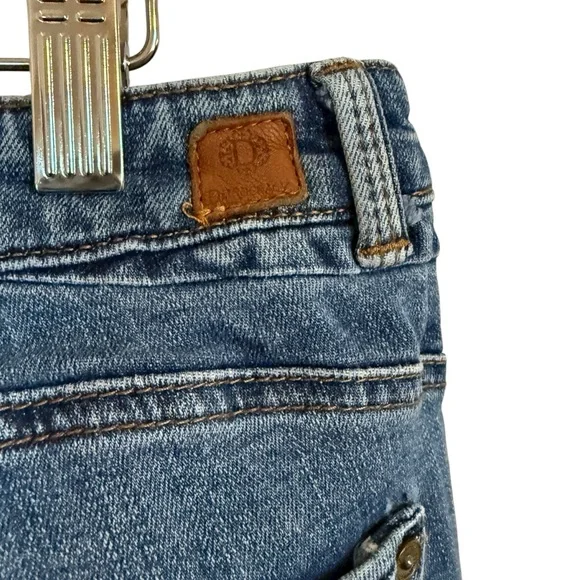 Democracy “flex”-ellent Straight Jeans Women’s Size 8 Frayed Hem - Picture 5 of 12